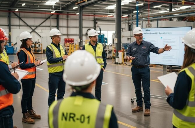 Capacitação estratégica para fortalecer a gestão da NR-01