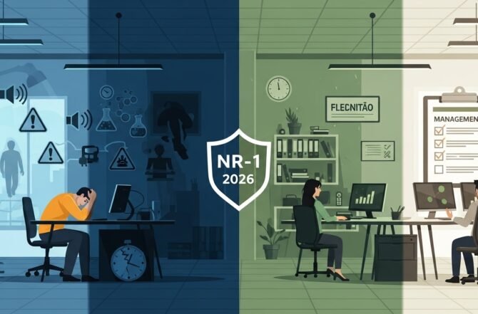 Nova NR-1: 10 fatos essenciais sobre a norma e a saúde mental no trabalho!